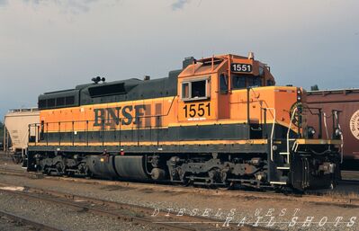 BNSF EMD SD9-3 #1551
BNSF EMD SD9-3 #1551 photographed on 25th July 2009 at Seattle, Washington by Joe Ferguson, scanned from an original Fujichrome slide now in my Personal Collection
Keywords: bnsf;sd9-3;seattle