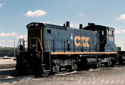 CSX EMD SW1200 #1100
CSX EMD SW1200 #1100 photographed at Evansville, Indiana on 1st April 2007 by Joe Ferguson, from an original Kodak slide now in my personal collection
Keywords: csx;sw1200;evansville