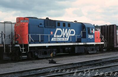 DWP Alco RS11 #3608
DWP Alco RS11 #3608 photographed 17th September 1981 at Duluth, Minnesota by Francis J Weiner, from an original Kodachrome slide now in my collection
Keywords: dwp;rs11;duluth;minnesota