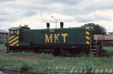 MKT DS4-4-1000M #30
MKT DS4-4-1000M #30 captured on 28th May 1984, at Coffeyville, Kansas by Allan Ramsey, from an original Kodachrome slide now in my collection
Keywords: mkt;coffeyville;kansas