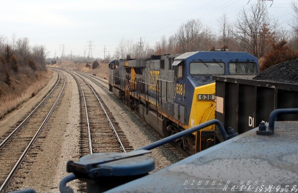 Getting Underway
Heading north on the Z144, a coal train destined for Consumers Power in Essexville, MI, using CSX AC4400's
Keywords: in cab;coal;essexville;mi;csx;ac6000cw;ac4400cw;consumers