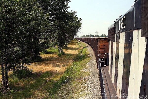 Looking Back over the Z144 on 26 July 2008
Coal Empties south to Flint, near Lake Rd
Keywords: lsrc;1177;gp40m3;coal;flint;mi