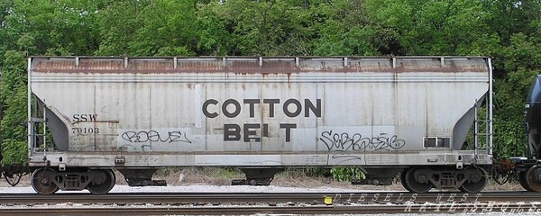 ACF Covered Hopper 'Cotton Belt'
ACF Covered Hopper 'Cotton Belt'
Keywords: acf;cotton belt;tn;covered;hopper