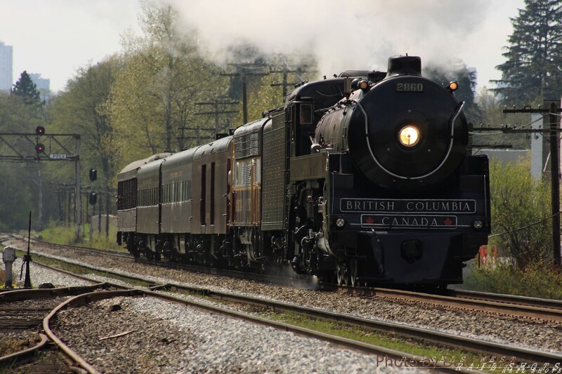 CP 2860
The Royal Hudson CPR 2860 on a positioning move from Squamish to New Westminster, BC for its excursion runs next weekend May 2nd
Keywords: cp;2860;royal hudson;squamish;westminster;bc;excursion