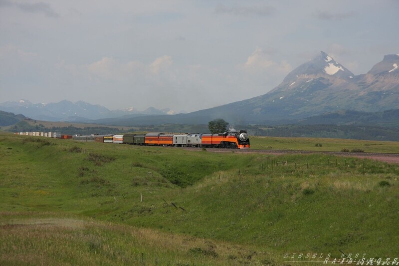 In Montana with SP 4449
With it on the plains side of the Rockies and a meet at Grizzly SP 4449 stretches her legs for the run to Shelby and Havre
Keywords: sp;4449;montana;grizzly;meet;rocky mountains;shelby;havre