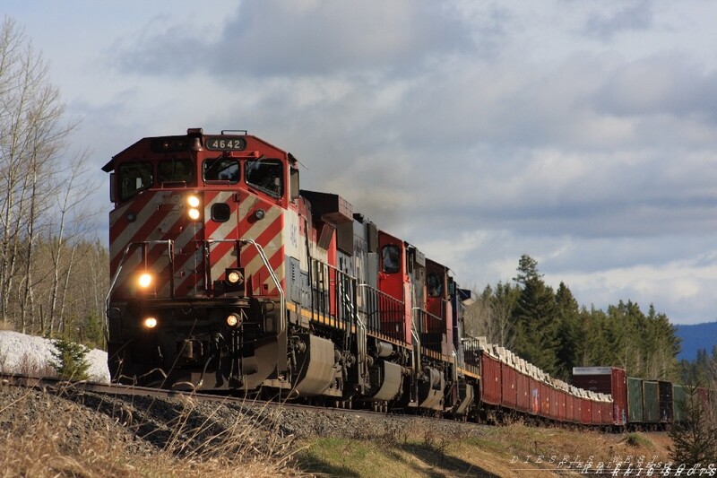 CN(BCR) 571
SB nearing Tatton just north of Exeter, BC on the Lillooet Sub - BCR 4642(C40-8M)
Keywords: bcr;cn;571;tatton;exeter;bc;lillooet