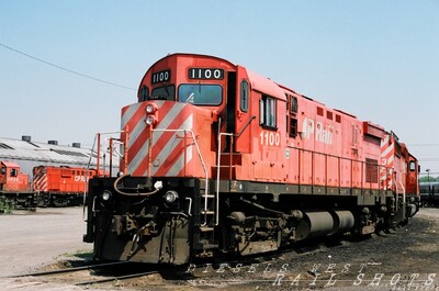 CP #1100
CP 1100 in Montreal Quebec with CP 6043
Keywords: cp;c-424;quebec;montreal