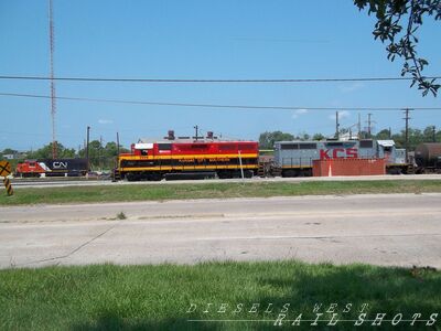 A Pair of GP40's 
A Pair of GP40's switch out tanks in Savanna, Georgia - 2018
Keywords: georgia;gp40;kcs