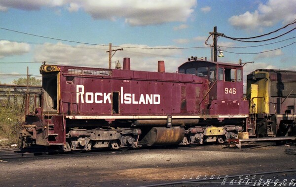 Rock Island SW1500 #946
Oct. 15, 1978 - Silvis.', 'Rock Island, SW1500
Keywords: sw1500;rock;crip;silvis;rock island