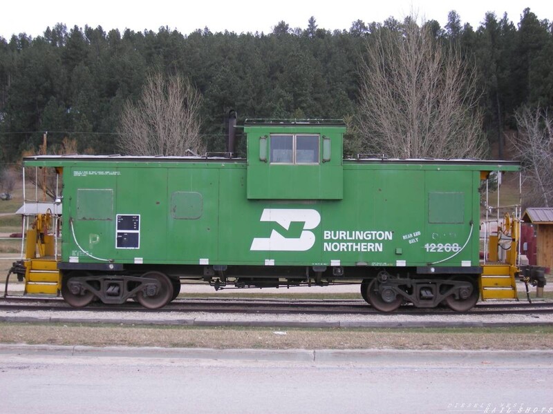 Burlington Northern Caboose
This caboose sits near the Chamber of Commerce in Custer, South Dakota... near where the CB&Q line used to come up through the Black Hills known as the Burlington Branch or 'High-line'. The railroad is now a 100-mile-long bike path...
Keywords: bn;cab;sd;custer;dakota;cb&q