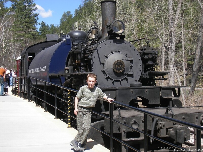 1880 Train's Baldwin 110
This is the main locomotive that pulls the '1880 Train', a tourist train in Hill City, SD. This photo was taken in Keystone where the locomotive uncouples and switches around the other end to pull the train back to Hill City.
Keywords: 1800;baldwin;110;hill city;sd;dakota;blw